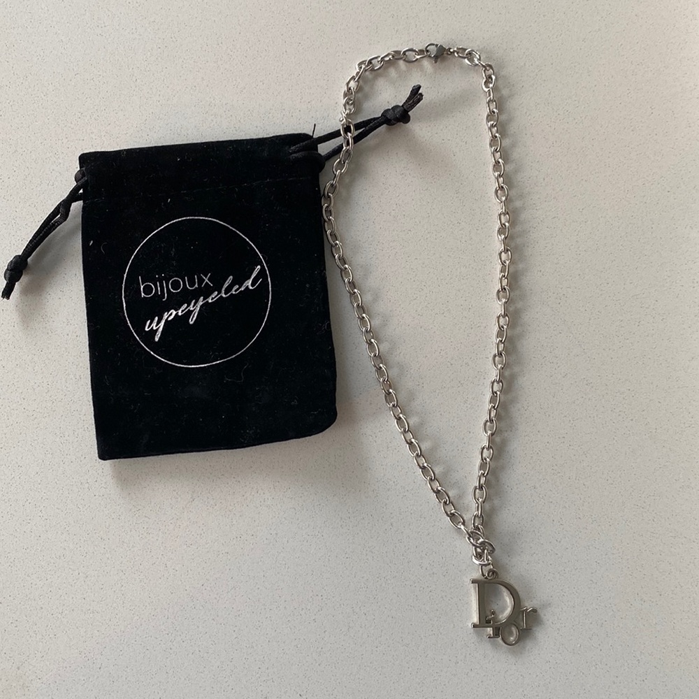 Authentic Reworked Dior Necklace
